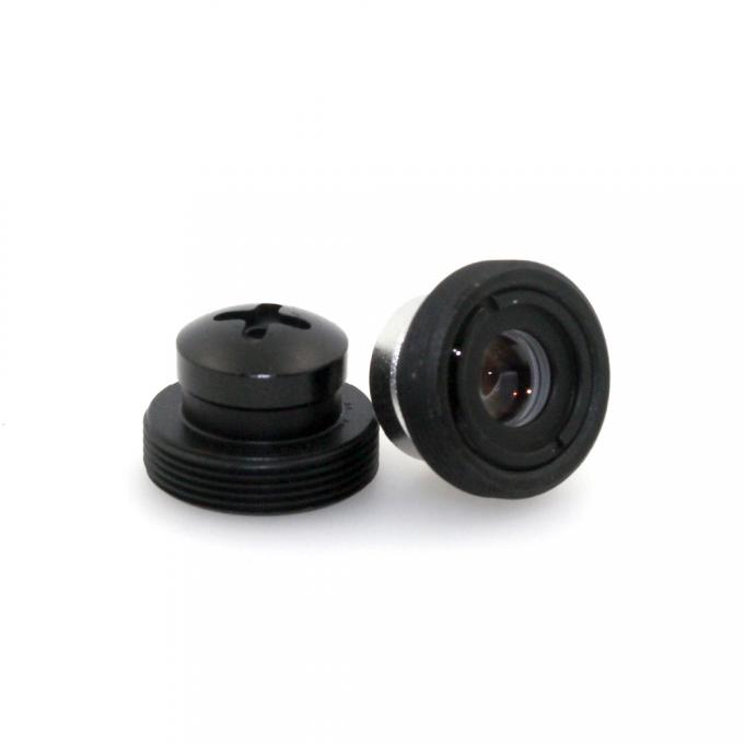 CCTV 감시 카메라를 위한 3.7mm 렌즈 검정 색깔 단추 렌즈 널 렌즈 M12 렌즈