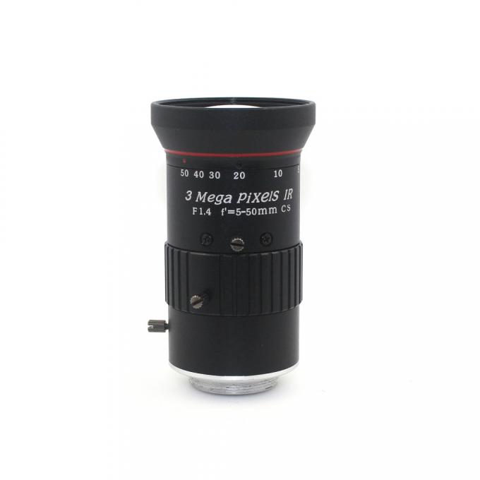 720P/1080P 상자 Camera/IP 사진기를 위한 3Megapixel Varifocal CCTV 렌즈 5-50mm CS 산 장거리 수동 홍채
