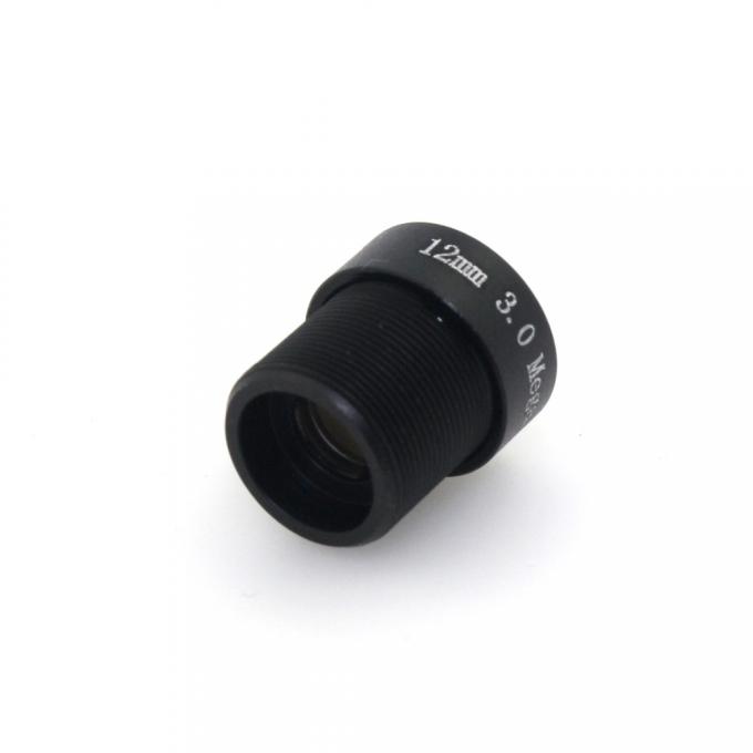 12mm 렌즈 3.0 메가픽셀 26.2 정도 MTV M12 x CCTV 감시 카메라를 위한 0.5 산 적외선 야간 시계 렌즈