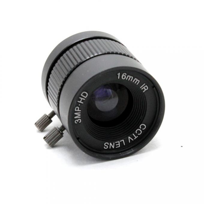 3MP HD 16mm 렌즈 설명서 1/2 홍채 C 산 HD 사진기 IP 사진기를 위한 산업 렌즈 CCTV 카메라 렌즈