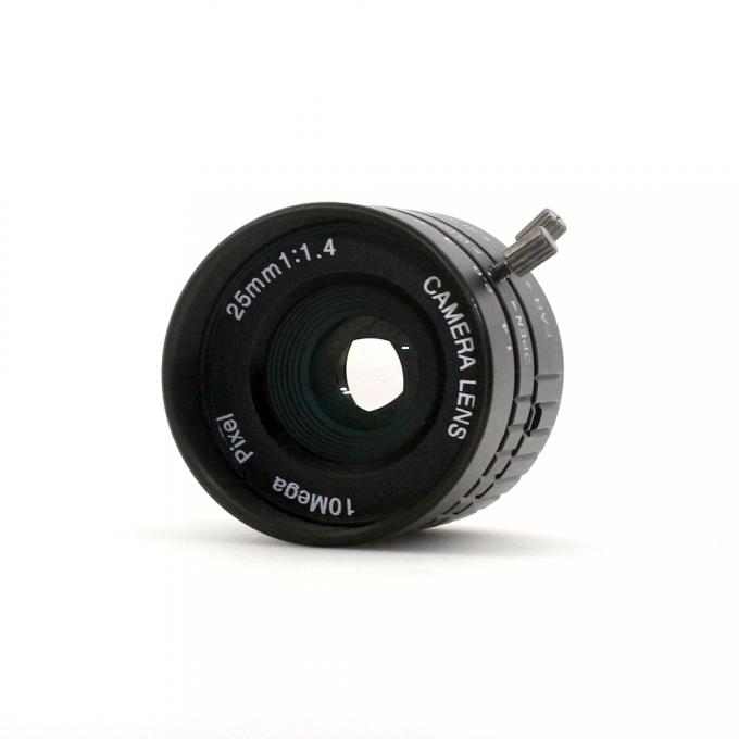 25mm는 10 메가픽셀 HD CCTV 렌즈 C 산 1/2” 수동 홍채 F1.4 산업 카메라 렌즈를 고쳤습니다