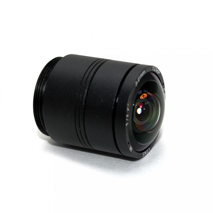 12Megapixel 4K 3.2mm 렌즈 조정 CS 렌즈 12MP 3.2mm 150도 4K IP CCTV 상자 사진기를 위한 1/1.7 인치