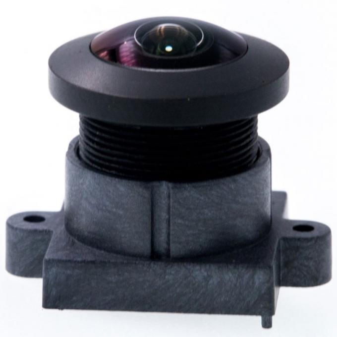 공장은 fisheye cctv 렌즈 F2.8 8mp 225Deg 1.0mm M12 최고 광각 8MP Fisheye 카메라 렌즈를 제공합니다