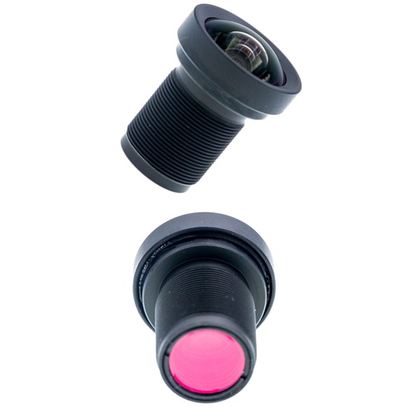 8K 초점 거리는 3.37mm f/2.8 87d HFOV 16 메가픽셀 M12 공용영역 gopro5 렌즈를 변경했습니다